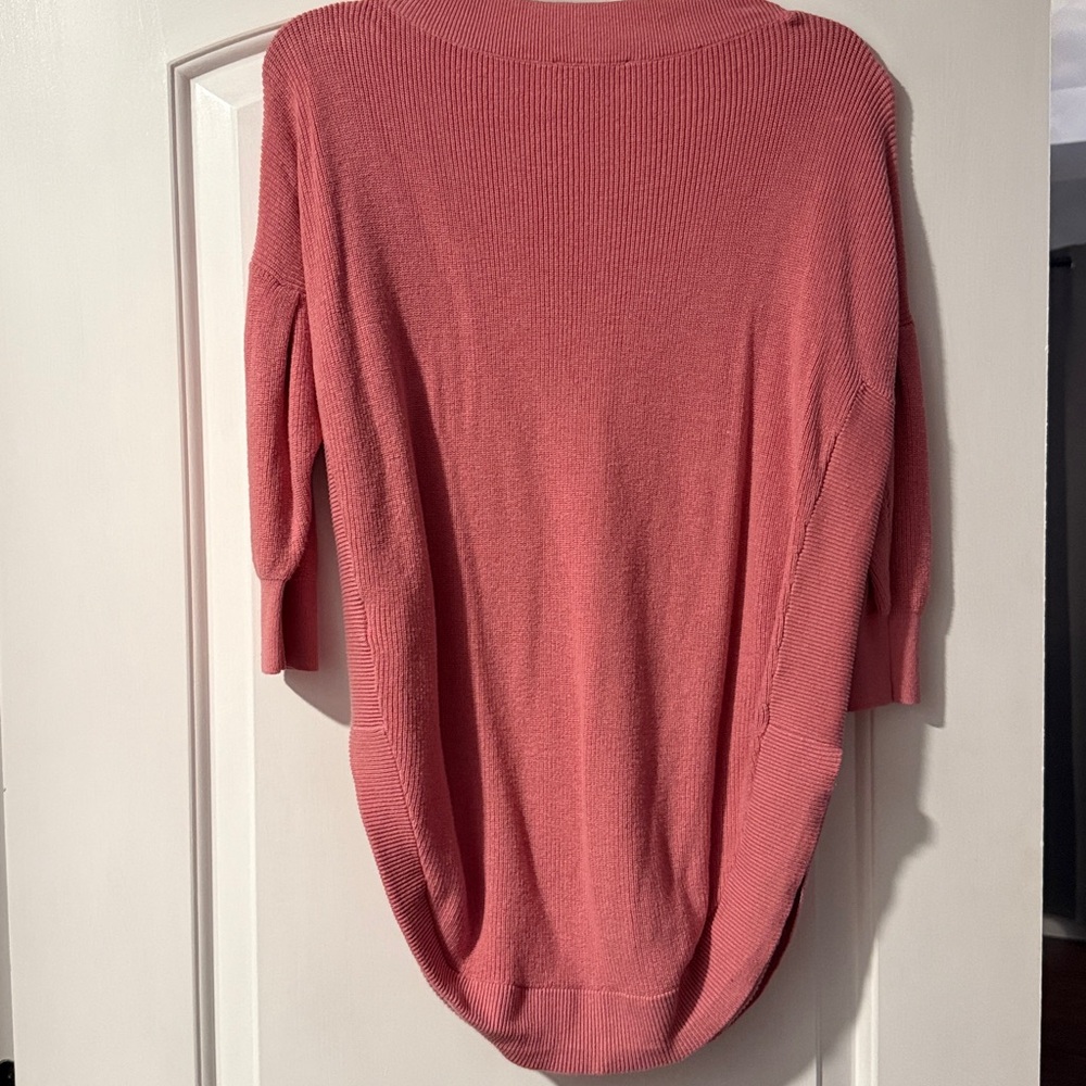 Express Pink Ribbed Sweater - Picture 5 of 5